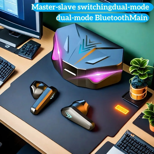 X15 TWS — Fone Bluetooth 5.3 Gamer com Display LED