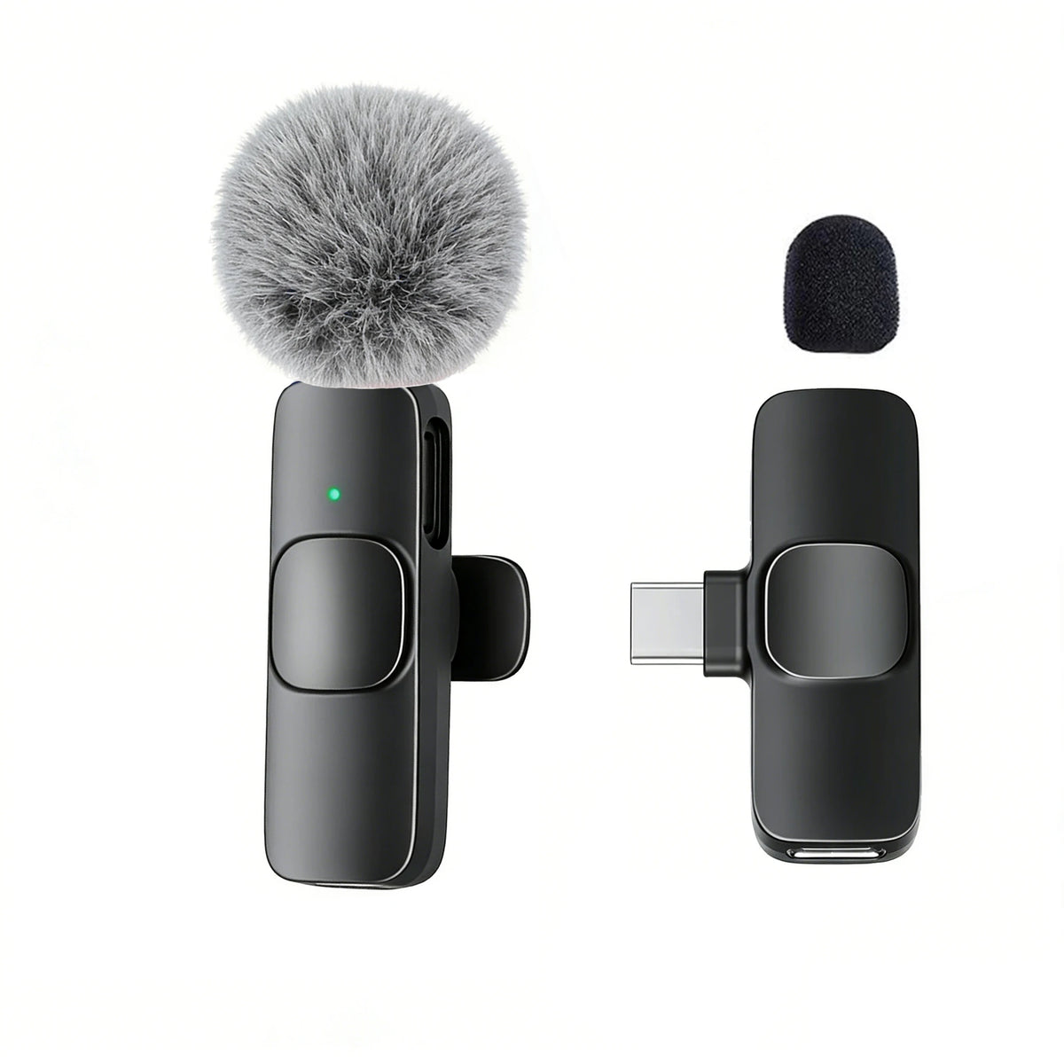 HITOZON — Microfone de Lapela Sem Fio USB-C