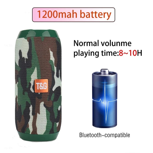 Caixa de Som Bluetooth T&G TG117 10W