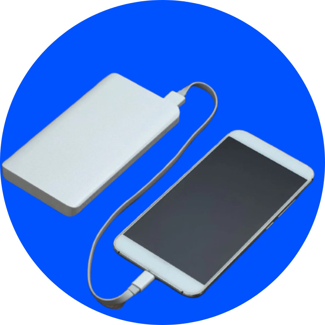 Carregadores e powerbanks