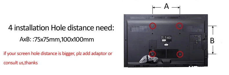 Suporte Articulado para Monitor com Pistão a Gás NB F80 (17" a 30")