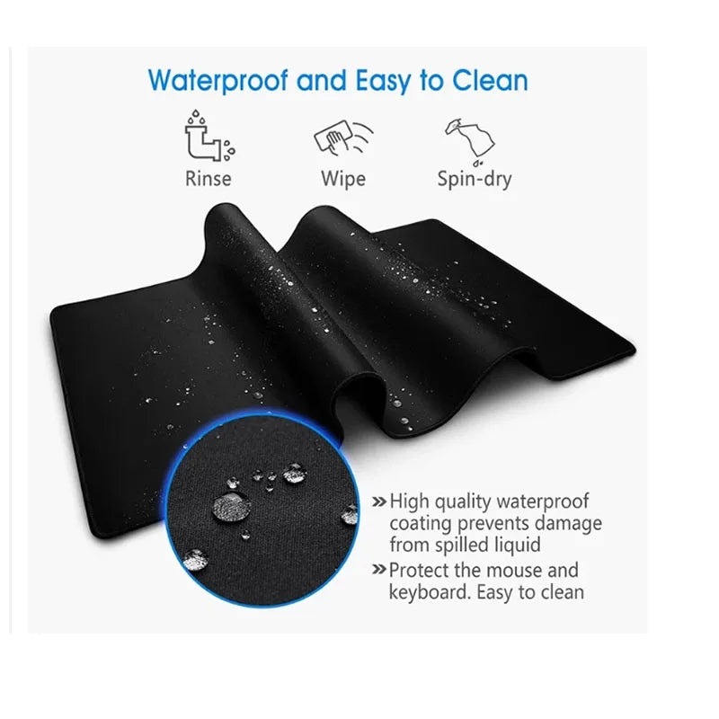 Mouse Pad Gamer Samurai Warrior XXL – Base Antiderrapante Impermeável