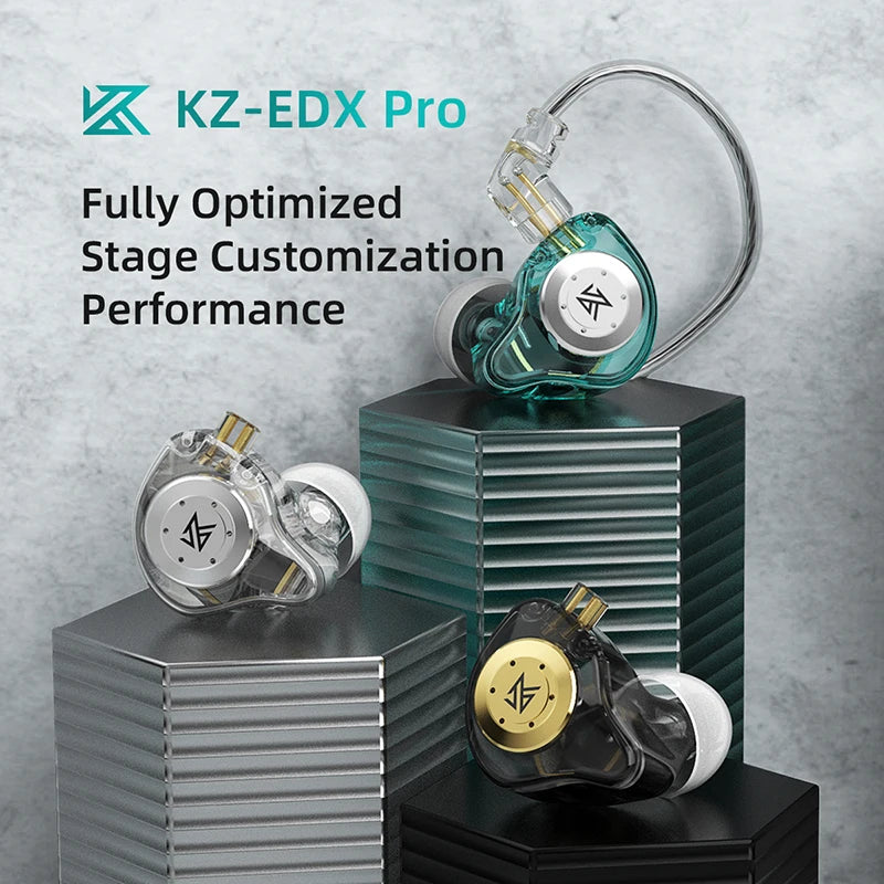 KZ EDX Pro — Fone In-Ear com Microfone