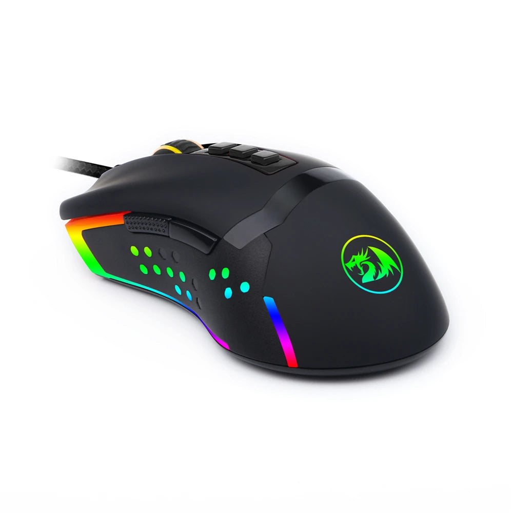 Redragon M712 RGB — Mouse Gamer 10.000 DPI