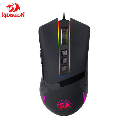 Redragon M712 RGB — Mouse Gamer 10.000 DPI