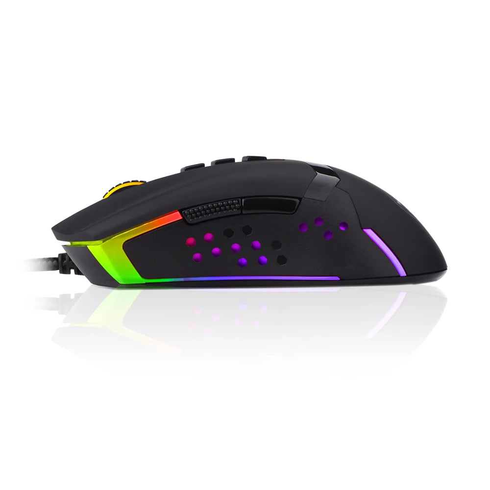 Redragon M712 RGB — Mouse Gamer 10.000 DPI