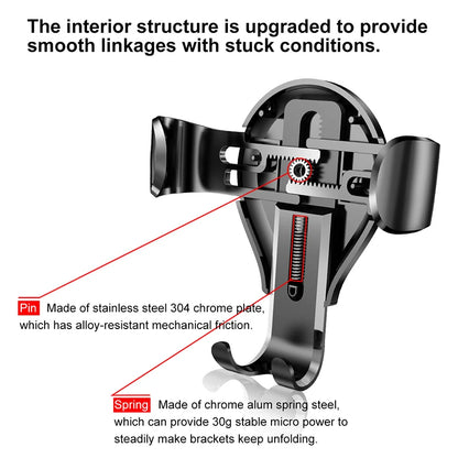 Suporte Veicular de Gravidade com Ventosa Baseus para Celular