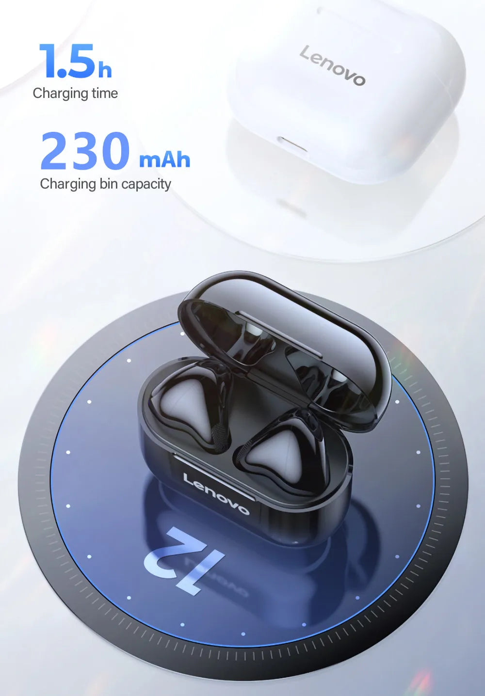 Lenovo LP40 — Fone Bluetooth TWS
