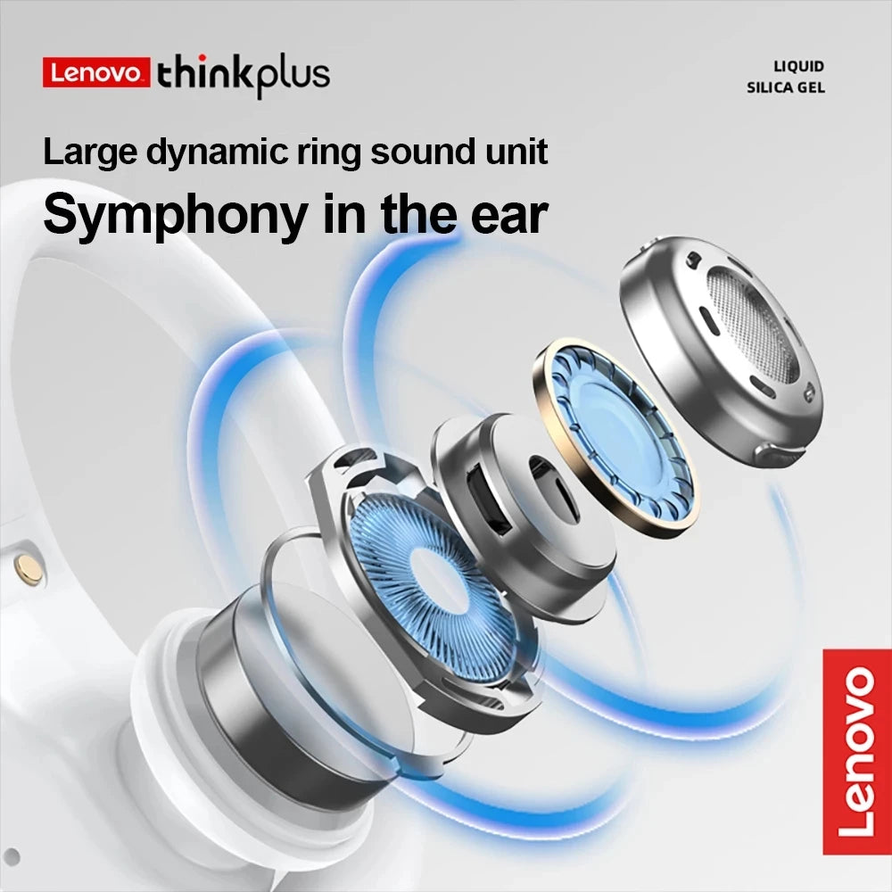 Lenovo LP75 — Fone Bluetooth 5.3 Esportivo