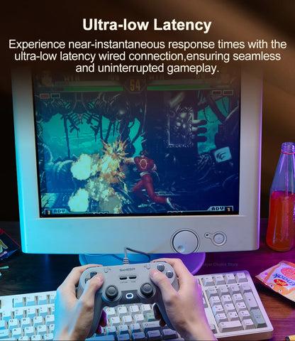 Controle Gamer GameSir Tegenaria Lite com Hall Effect, 1000Hz e 2 Botões Traseiros