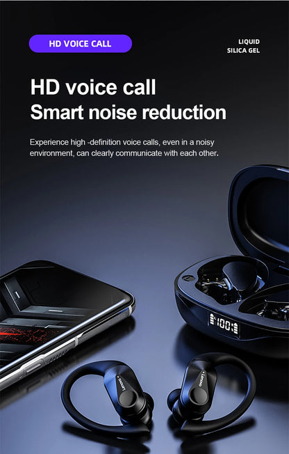 Lenovo LP75 — Fone Bluetooth 5.3 Esportivo