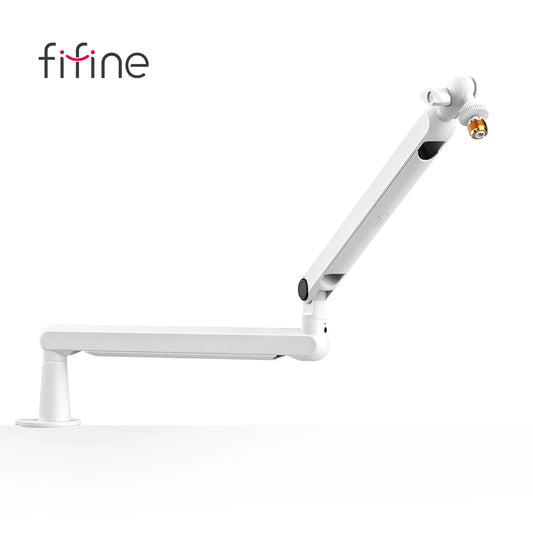 Braço Articulado para Microfone FIFINE BM88W com Fixação de Mesa e Gerenciamento de Cabos