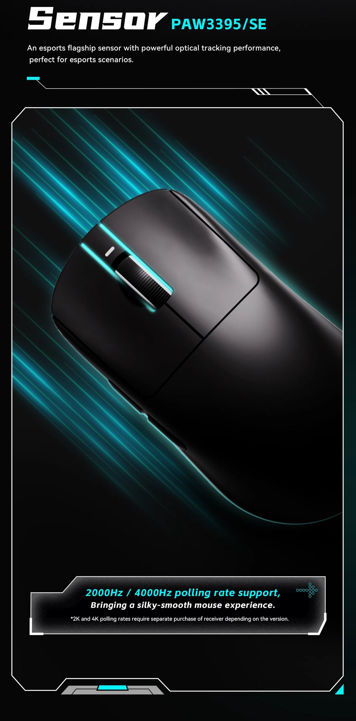 ATK VXE Dragonfly R1 — Mouse Gamer Sem Fio Tri-Mode