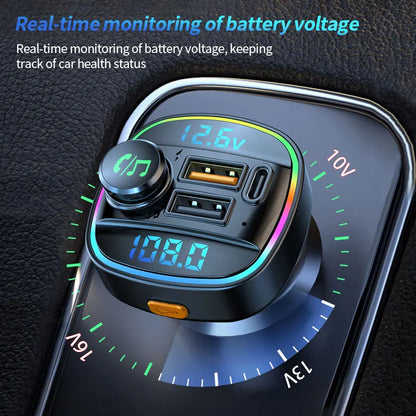 DYBO C22 — Transmissor FM Bluetooth 5.0 para Carro