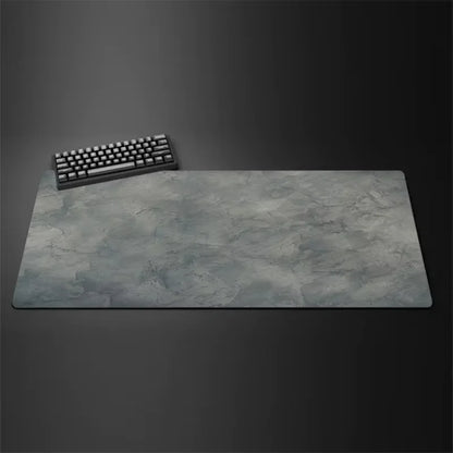 Mouse Pad Desk Mat Minimalista Cinza XXL – Superfície Control e Costura Reforçada