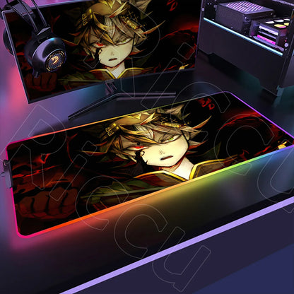 Riccu — Desk Mat RGB Gamer XXL 900 × 400 mm