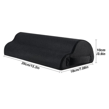 1 unidade de apoio para os pés em espuma viscoelástica para escritório e para elevar as pernas sob a mesa, ideal para jogos e escritório em casa.