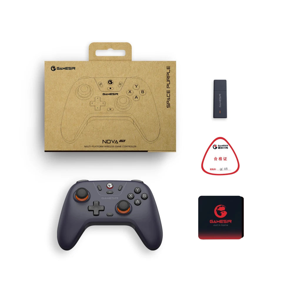 GameSir Nova Lite — Controle Gamer Sem Fio Hall Effect