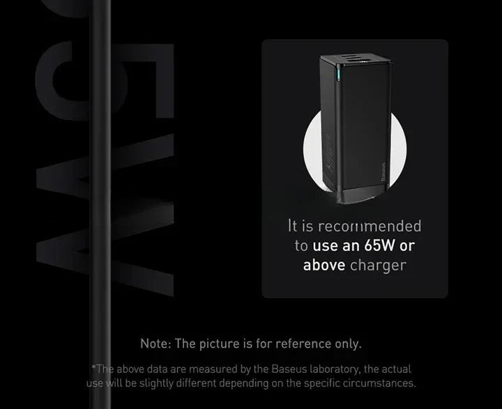 Power Bank Baseus Blade 20000mAh 100W Ultra-Slim com Display Digital Inteligente