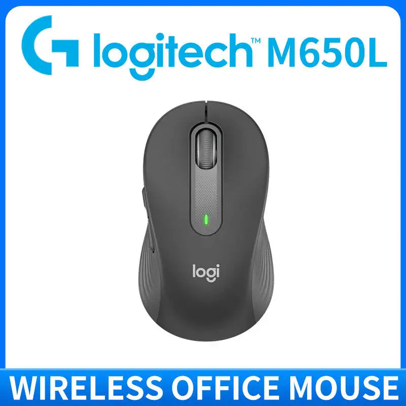 Logitech M750 — Mouse Ergonômico Sem Fio