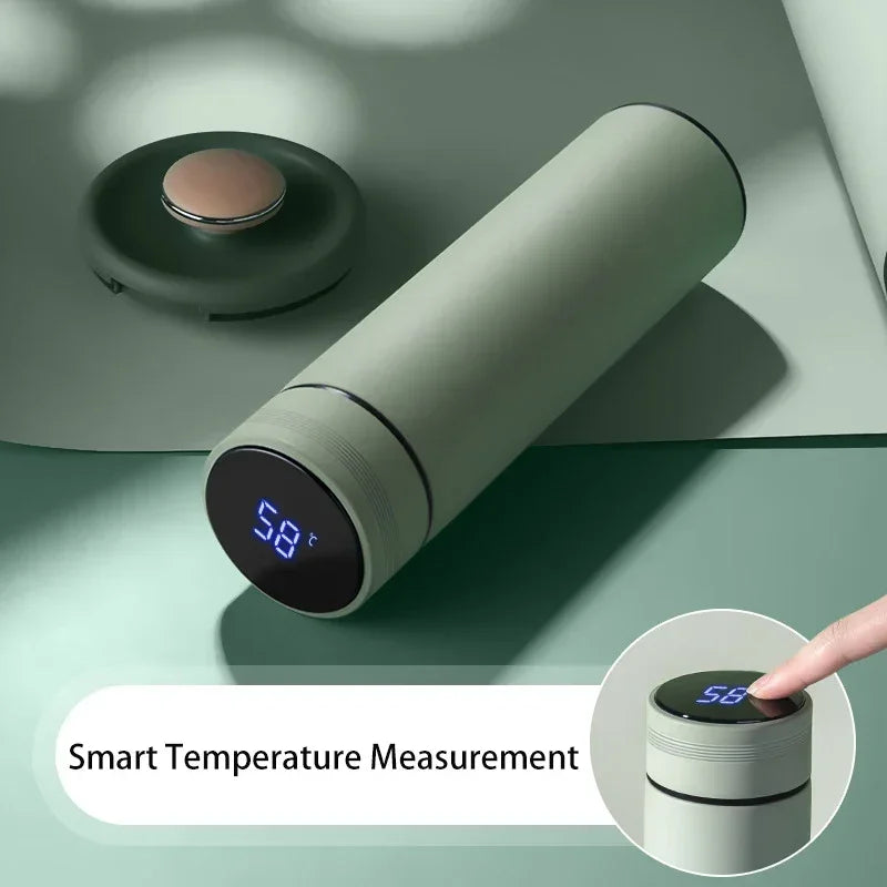 Garrafa Térmica Inteligente Trebalena 500ml em Inox 304 com Display Digital de Temperatura