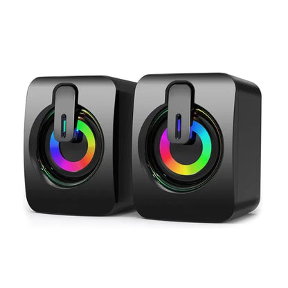 Caixa de Som USB 2.0 com LED — NOCCLILI