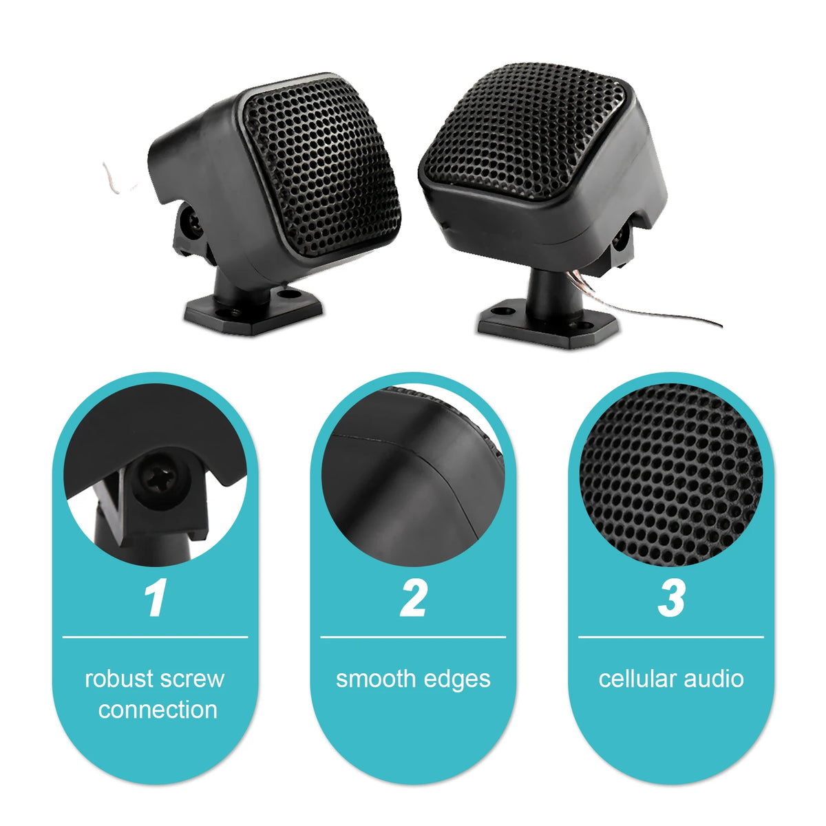 Par de Alto-Falantes Automotivos — 3 a 5W