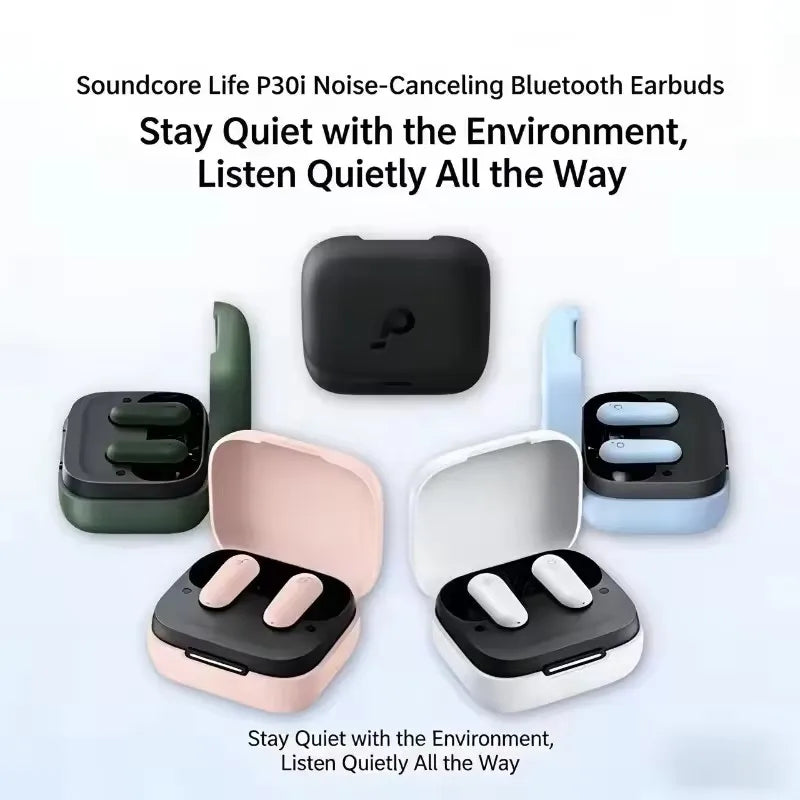 Soundcore P30i — Fone TWS Bluetooth 5.3 com ANC