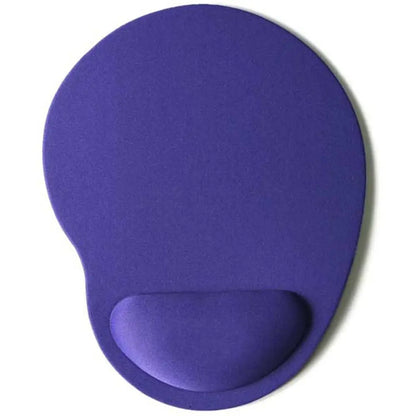 Mousepad ergonômico com apoio de pulso, confortável e antiderrapante, para PC e laptop.