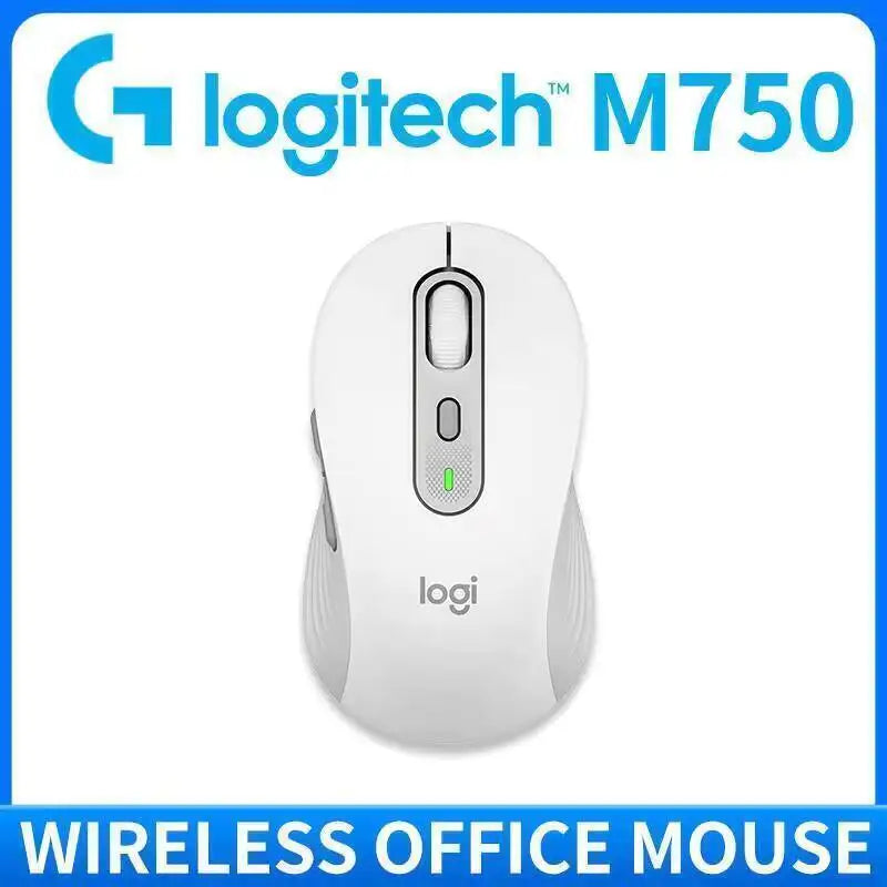 Mouse Logitech M750 Sem Fio 4000 DPI Silencioso para 3 Dispositivos