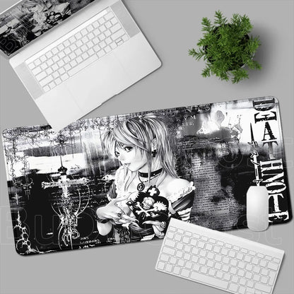 Mouse Pad Gamer Death Note – Light Yagami & Misa Amane XXL Speed
