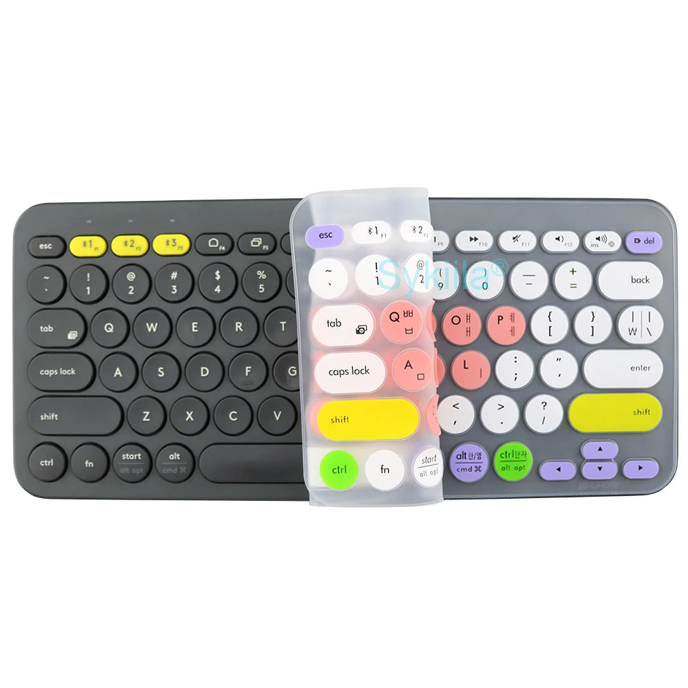 Capa de Silicone para Logitech K380/K380S — Proteção para Teclado