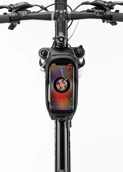 Bolsa de Quadro para Bicicleta ROCKBROS Impermeável com Suporte de Celular