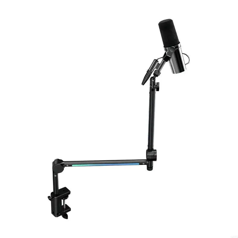 Braço Articulado para Microfone Q6PA em Alumínio com Rotação 360° e RGB