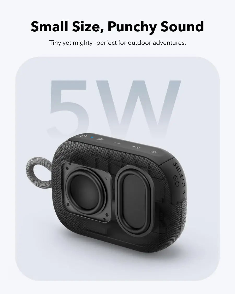 Soundcore Select 4 Go — Caixa de Som Bluetooth 5W IP67