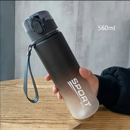 Garrafa Esportiva Fantia Portátil Livre de BPA Antivazamento (400ml / 560ml)