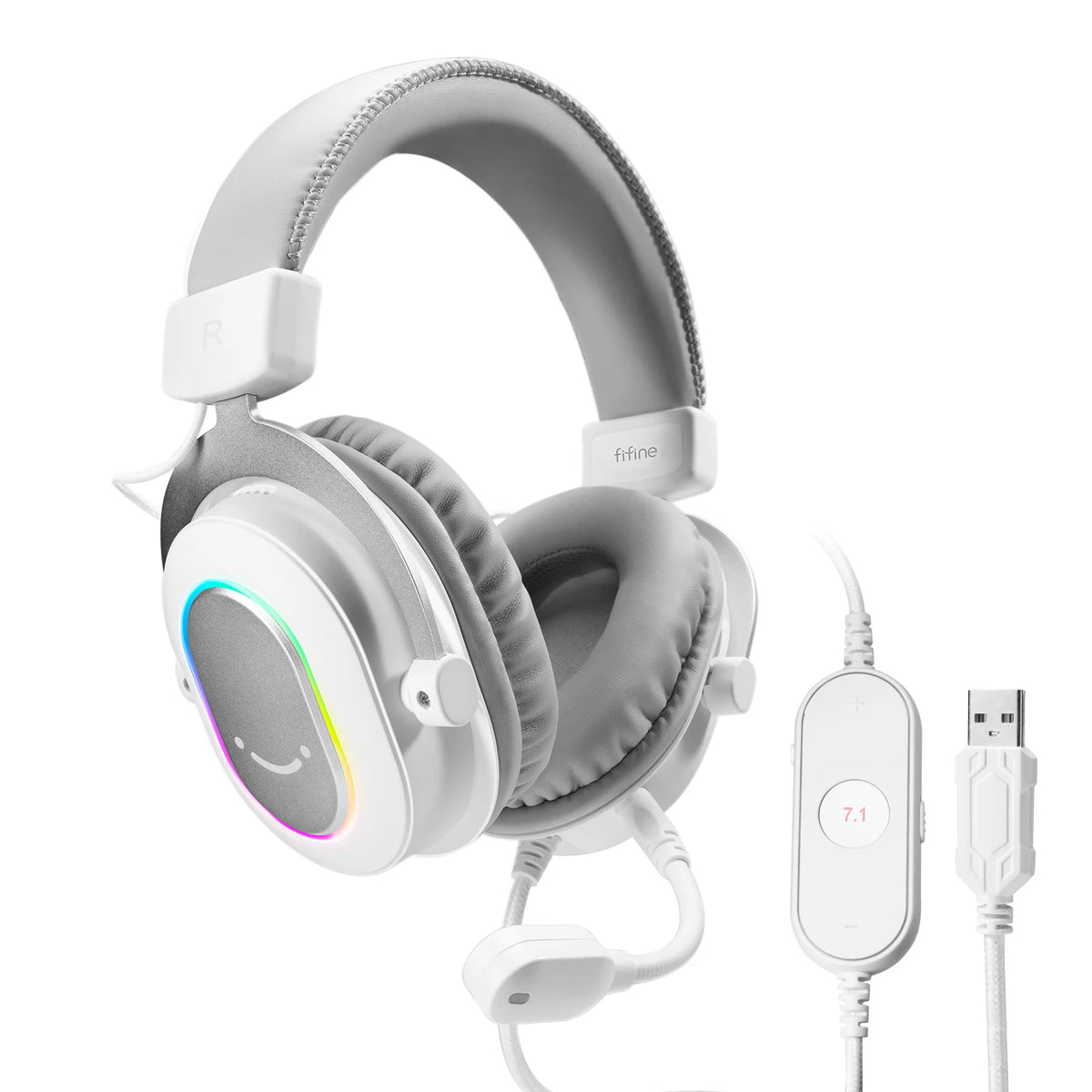 FIFINE H6 — Headset Gamer USB com RGB