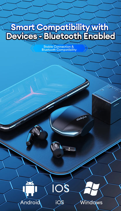 Lenovo GM2 Pro — Fone TWS Bluetooth 5.4 Gamer