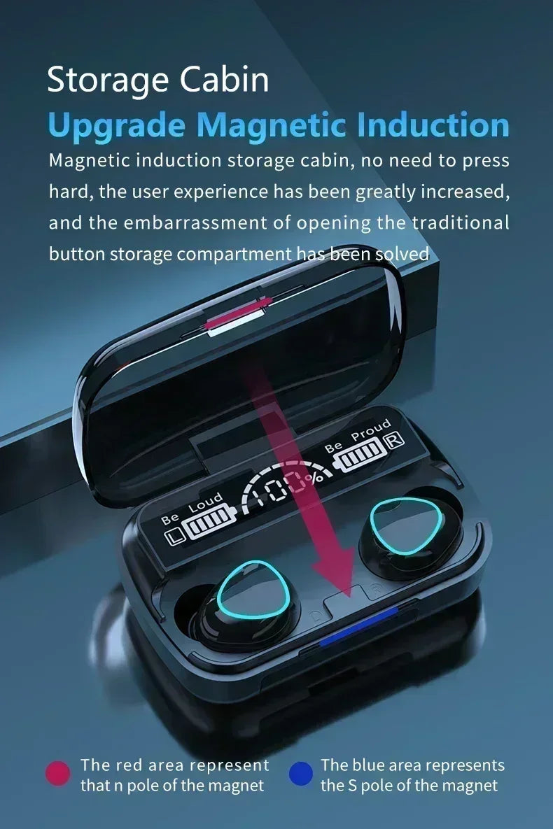 DAMORE M10 — Fone Bluetooth TWS com ANC