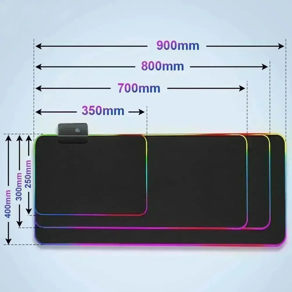 BuDuCoost — Desk Mat RGB Gamer 3 mm