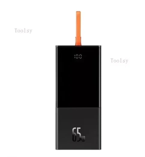 Power Bank Baseus Blade 20000mAh 100W Ultra-Slim com Display Digital Inteligente