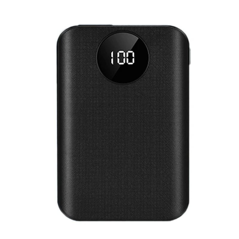 Case Power Bank DIY para 3x Baterias 18650 com Display LED e Montagem Sem Solda