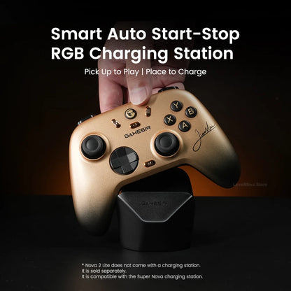 Controle Gamer GameSir Nova 2 Lite Champion Edition Sem Fio 1000Hz Hall Effect