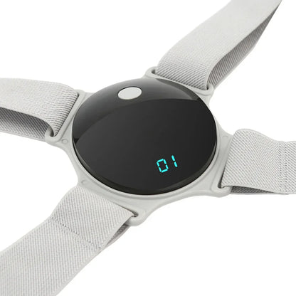 Corretor de Postura Inteligente dorimi J-3000 com Sensor de Vibracao e Tela LCD