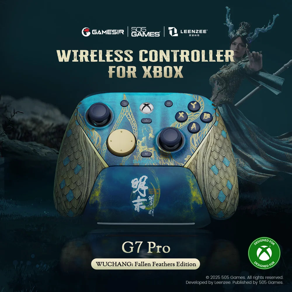 Controle Gamer GameSir G7 Pro Wuchang Sem Fio para Xbox, PC e Android