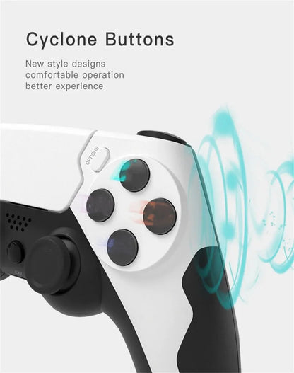GAMINJA P48 — Controle Gamer Sem Fio para PS4, PS3 e PC