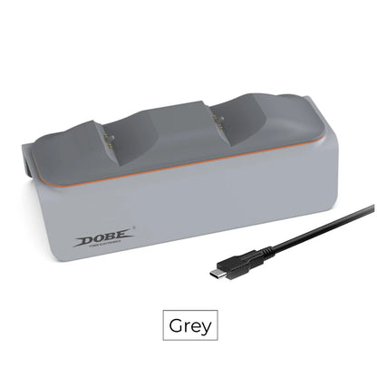 Base Carregadora KOMIER para 2 Controles PS5 DualSense com Indicador LED