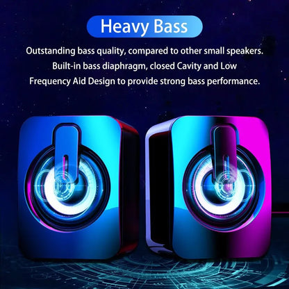 Caixa de Som USB 2.0 com RGB