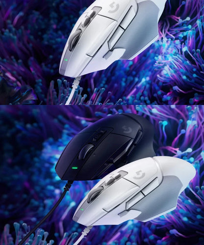 Mouse Gamer Logitech G502 X com 25.600 DPI, 13 Botões e Switches LIGHTFORCE