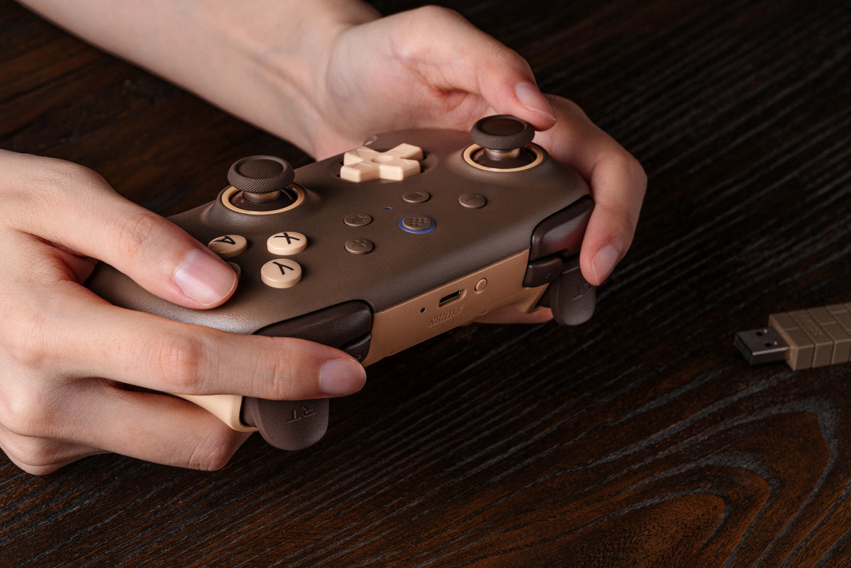 Controle Gamer 8BitDo Ultimate 2C Sem Fio 2.4G com Hall Effect para PC